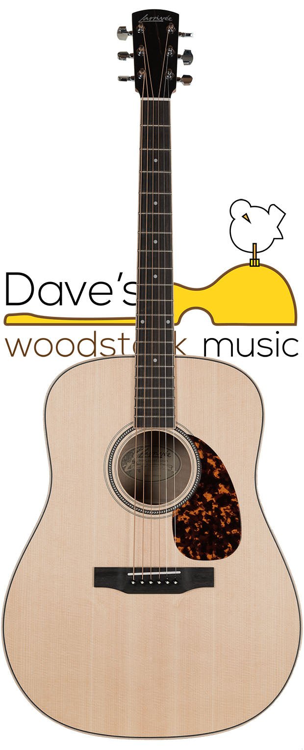 Larrivee D-03 Austrian Flamed Walnut Limited Acoustic Guitar - Dave’s Woodstock Music